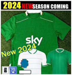 IRISHIRELAND Soccer Jersey 2024 Kids Kit ROBINSON OBAFEMI Home Away 24/25 National Qualifier Classy Special 2025 Football Shirt Green White FERGUSON BROWNE BRADY