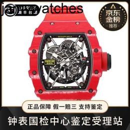 Mechanical Amazing Hot-sale Richarsmill Watch Wrist Kv Factory Rms35-02 Men's Series Carbon Fiber Automatic Fashion Rakish Luxury