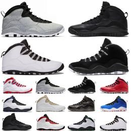 2024 Mens Basketball Shoes Steel Grey Black Out Cement Chicago Drake Orlando Seattle Huarache Light Westbrook Men Trainers Outdoor Sports Sneakers 40-47