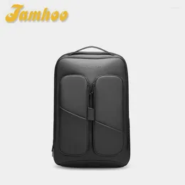 Backpack Jamhoo Men Multi Functional Business USB Charging Laptop Bag Fashion Waterproof
