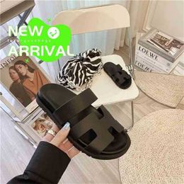 Oran sandalet yaz deri terlik tasarımcısı Chypre Asigos Deri Kadın Toz Çantası