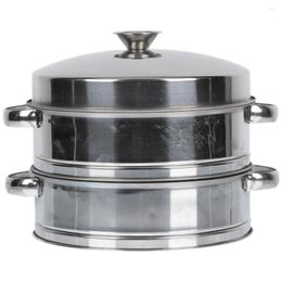 Double Boilers Kitchen Supplies Steamer For Food Cooking Utensils Golden Enamelware With Lid Stainless Steel Cover Home