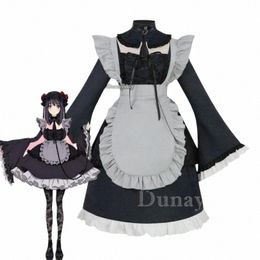 Anime My Dr Up Darling Marin Kitagawa Costume cosplay Cameriera Dr Halen Costume di Natale Kitagawa Marin Kuroe Shizuku Set O6hz #