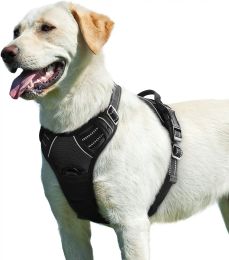 Harnesses Dog Harness No Pull Dog Walking Harness with Reflective Adjustable Soft Padded Vest Handle NoChoke Pet Harness for Large Dogs