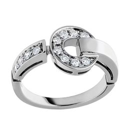Fashion Classic diamond ring wedding engagement rings for womens 18K Gold Plating 925 silver for men Women&Girl Valentine's M177v