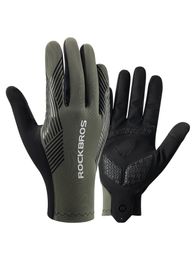 Locke Brothers cycling gloves, road bikes, all finger gloves, long finger touch screen, thin and breathable for men and women in spring and summer