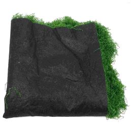 Decorative Flowers Artificial Fake Moss Mini Garden Turf Grass Plants Outdoor Window Pearl Cotton Pad Decorate