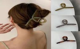 Woman Transparent Barrettes Girls Hairpins Hair Clips Women Clips Women Hair Claws Lady Hairstyle Ornaments2411782