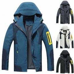 fall And Winter Jacket Men'S Outdoor Four Seass Mountaineering Jacket Men'S Okay Jacket Mens Pocket Range Men D3CV#