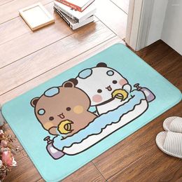 Bath Mats Mat Kitchen Shower Door Bubu Dudu Floor Take A Fashion Toilet Quick Drying Non-slip Custom DIY Bathroom