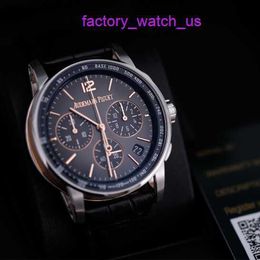 Iconic AP Wristwatch 26393CR Mens Watch Case Platinum Circle Timing Automatic Mechanical Swiss Famous Watch Date Display Luxury