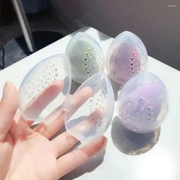 Makeup Sponges 1pcs Traveling Sponge Organizer Box Pink White Plastic Beauty Egg Powder Holder Shape Cosmetics Tools J1W7