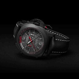 Watch High Quality Designer Series Carbon Fiber Mechanical Flying Counter Chronograph Mens Luxury E8w6