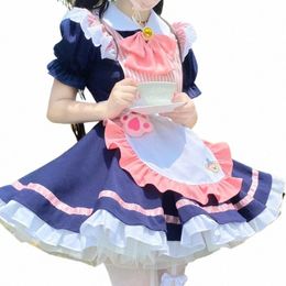 coffee Maid Halen Cosplay Costumes Japanese Kawaii Apr Maid Pink Princ Dr School Girl Anime Carto COS Uniform 2022 s0iy#