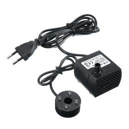 Baths Mini Fountain Kit 5W Submersible Water Pump with LED Lights Aquariums Pool Fish Pond Fountain Water Pump 350L/H