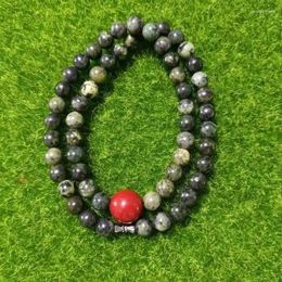 Pendants Natural Jade Tibetan King Stone Necklace Men's And Women's Buddha Beads Health Care Versatile Jewellery