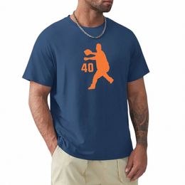 bartolo #40 Orange T-Shirt oversized vintage clothes plain white t shirts men Z8PK#
