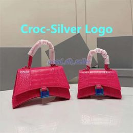 10A High Quality Hourglass Luxury Designer Bag Handbags Crocodile Leather Crossbody Bags Purses Designer Woman Handbag Shoulder Bags Borse Dhgat