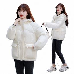 women Winter Jacket 2022 New Loose Cott Padded Student Coat Female Parkas Short Thicke Warm Outerwear Jacket Basic Coats Tops i3tk#