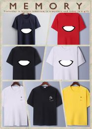 Men's T-shirt, women's T-shirt, senior designer, luxury brand short sleeved top, double embroidered pattern T-shirt, men's pattern T-shirt, summer designer T-shirt clothing