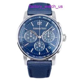 Iconic AP Wristwatch Mens Watch Automatic Machinery 18K Platinum 26393BC Luxury 41mm Full Set Needle Buckle Business Fashion Watch