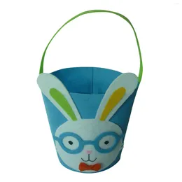 Storage Bags For Kids Gifts Tote Cloth Bag Cartoon Ears Basket Candy Happy Easter Birthday Party Favour Day Decoration