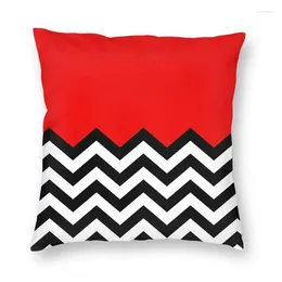 Pillow Modern Twin Peaks Geometric Zigzag Cover 45x45cm Bohemian Soft Living Room Decoration