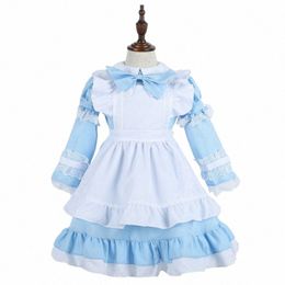 alice Party Girls Wderland Dr Carnival Stage Performance Prom Party Fancy Costume Princ Dres Art Shooting Clothes D w1wr#