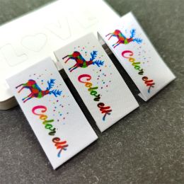 accessories Width 3cm,Colorful Garment Accessories Custom Sewing Labels Care Label Organic Cotton Ribbon Labels Personalised Colour printing