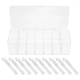 Storage Bags Data Cable Plastic Bins Management Case Desktop Organising Holder Cord Organiser