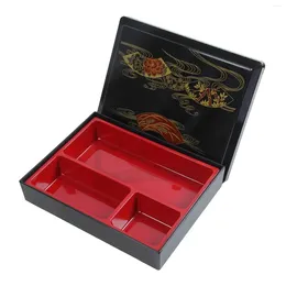 Dinnerware Japanese Bento Box Container Lunch Serving Dish For Camping Climbing