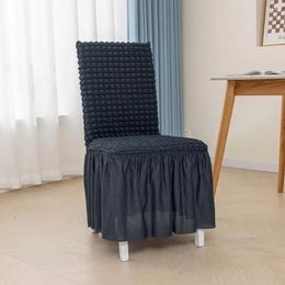 Chair Covers Elastic Seat Cover Stretch Wedding Protector Soft Wear Resistant Banquet Slipcover Non-fading Solid For Special