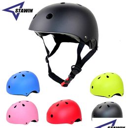 Protective Gear Skateboard Helmet For Adts Skate Adt Skateboarding Youth Scooter Helmets Child Skating 240124 Drop Delivery Sports Out Otyf7