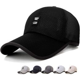 Men's Summer Korean Winning Baseball Sun Sunscreen Duck Tongue Outdoor Sports Mesh Hat