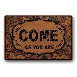 Carpets Funny Entrance Door Mats Welcome "come As You Are" Doormat Mat Floor