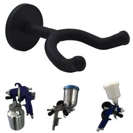 Rails Gravity Spray Gun Holder Magnetic Wall Stand Feed HVLP Paint Cup Booth Shop Tool