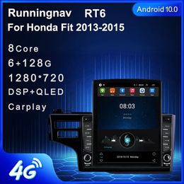 9.7" New Android For Honda FIT 2013-2015 Tesla Type Car DVD Radio Multimedia Video Player Navigation GPS RDS No Dvd CarPlay & Android Auto Steering Wheel Control