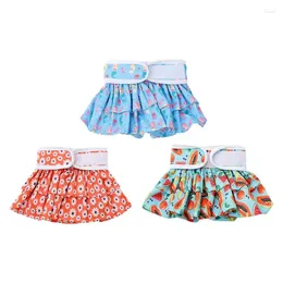 Dog Apparel Diapers For Female Dogs In Heat 3pcs/set Reusable Diaper Skirts Leak Proof Pet Absorbent