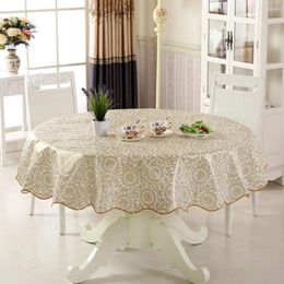 Table Cloth Cover Tablecloth Accessories Decoration For 6 Seaters 4 Gold/Rose/Sunflower Anti Oil-proof Printed