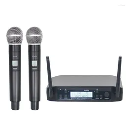 Microphones Professional FM GLXD4 Beta87a Handheld Dynamic Mic Vocal Microfone Wireless Microphone