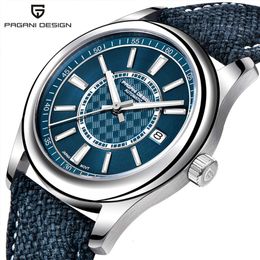 Pagani Design Men's Fully Automatic Mechanical Watch Precision Steel Case Waterproof Calendar Table 1778