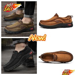 Casual Explosive shoes Men's large size men's casual GAI men's portable new leather shoes trainer Stylish Waterproof Elegant easy matching outdoor 2024 luxury 38-51