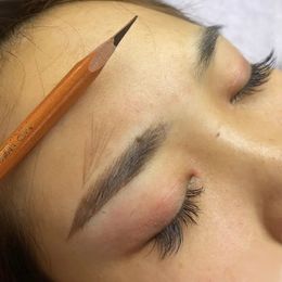 1 Art Show Eyebrow Pencil Professional Eye Makeup Artist Waterproof Wild Eyebrow Pencil Line Design Root Shezi Cosmetic 240325