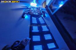 LED Illuminated Robot costume luminous clothes led robot clothing for stage party DJ dance show events led robot suits8983207