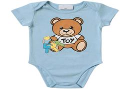 Summer Fashion Cute Newborn Baby Romper Unisex Shortsleeved Cotton Little Print Bear Born Boy Girl Clothes2451102