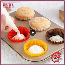 Baking Moulds Pack Cake Muffin Cupcake Paper Cups Box Liner Kitchen Accessories Mold Small Boxes