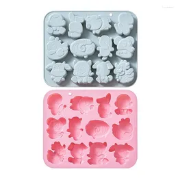 Baking Moulds Chinese Zodiac Silicone Cake Mould Mouse Molds Accessories