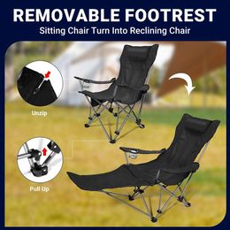 1pc, Multi-purpose Portable Folding Chair Outdoor Use, with Backrest, Suitable for Beach, Fishing, Office Nap, and Car Use