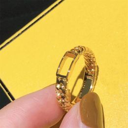 Fashion Womens Rings Luxury Designers Diamond Letter Ring Designer Brand Gold Ring Classic Jewely For Woman Party Gift1941