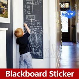 Magnets Removable Blackboard Vinyl Sticker , Vinyl Chalkboard Wall Sticker for Children Paint / Home Decoration